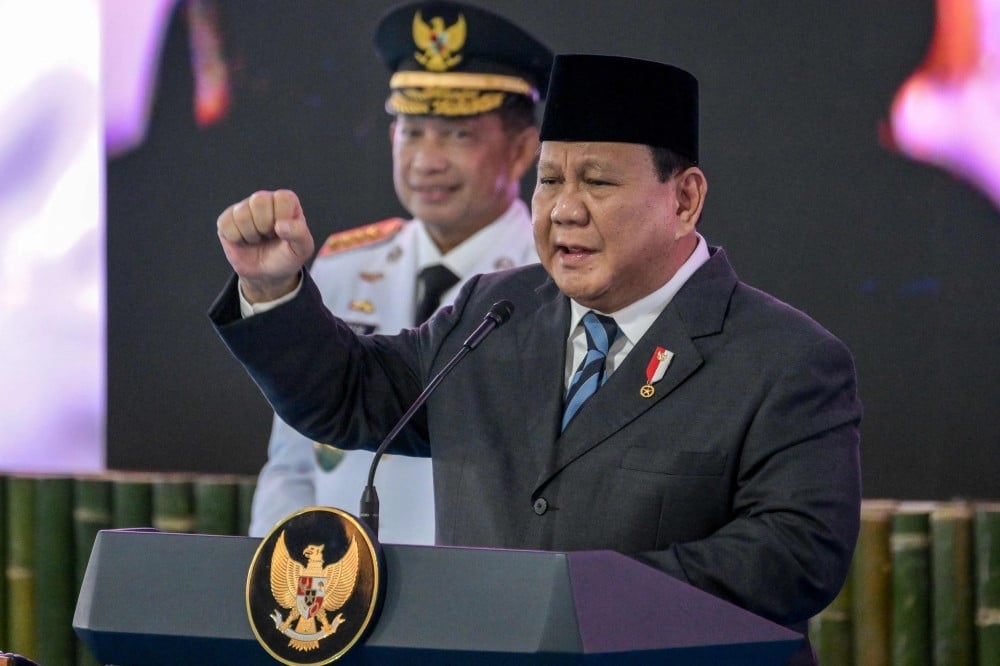 the revision to the armed forces law pushed mainly by president prabowo subianto s coalition was aimed at expanding the military s role beyond defence in a country long influenced by its powerful armed forces photo afp