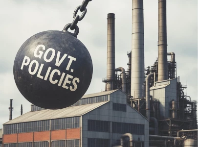 industrial growth slows down