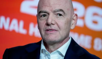 gianni infantino president of fifa attends a press event organized by global citizen and fifa to announce the fifa world cup final halftime show in new york city us may 14 2026 reuters