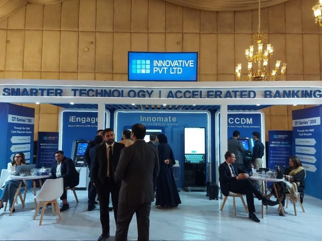 Innovative Pvt Ltd at the Future Banking Summit and Expo. Photo credit: Daniyal Khuhro