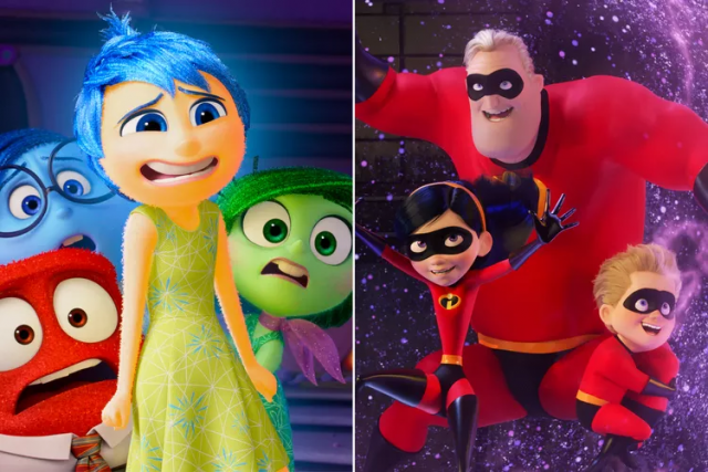 characters in inside out 2 and incredibles 2 photo disney pixar 2 characters in inside out 2 and incredibles 2 photo disney pixar 2