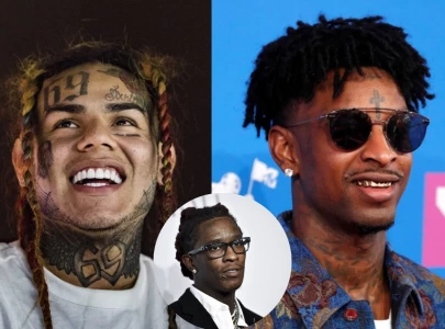 6ix9ine criticizes 21 savage over friendship with young thug