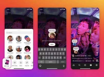 instagram includes notes feature to reels feed posts instagram includes notes feature to reels feed posts