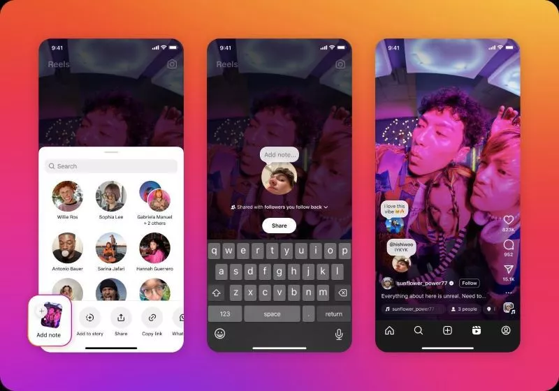 you can now add notes on feed posts or reels but for your friends photo instagram official thread account you can now add notes on feed posts or reels but for your friends photo instagram official thread account