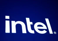 the intel logo at the 10th edition of the vivatech technology startups and innovation fair in paris france june 18 2026 photo reuters
