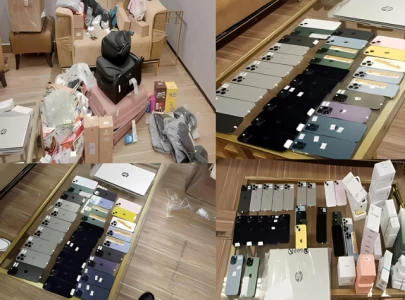 man with 29 iphones strapped to body arrested at karachi airport man with 29 iphones strapped to body arrested at karachi airport