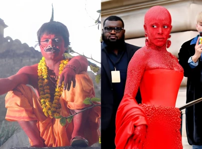 chhote pandit did it better doja cat s look at paris fashion week sparks meme fest