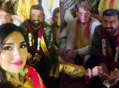 a glimpse inside shadab khan s close knit mehndi function