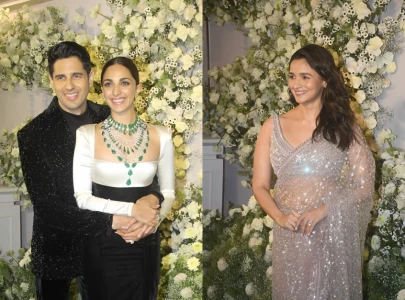 from alia bhatt to ranveer singh b town dazzles at sidharth kiara s wedding reception