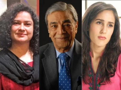 sania saeed mira sethi fellow thespians pay tribute to guru zia mohyeddin