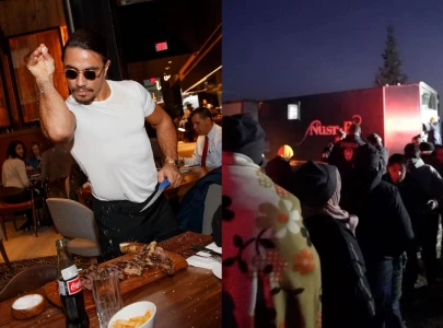 salt bae is in turkey serving free meals to 5000 earthquake victims on a daily