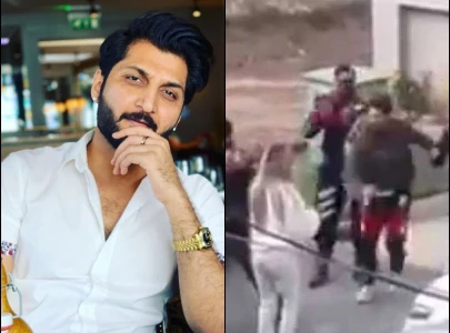 bilal saeed says he resorted to violence against a woman to protect himself