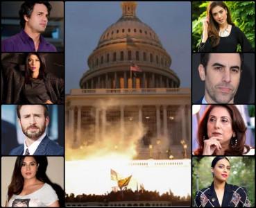 coup attempt us capitol riots leave celebrities in shock