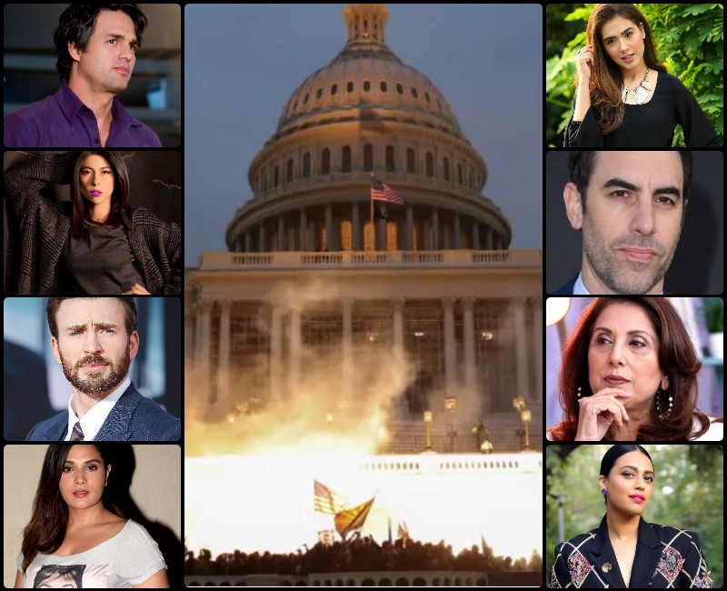 'Coup attempt': US Capitol riots leave celebrities in shock - Vimarsana News