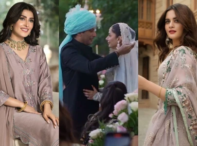 let s celebrate with her mahira khan s wedding brings fellow actors to tears
