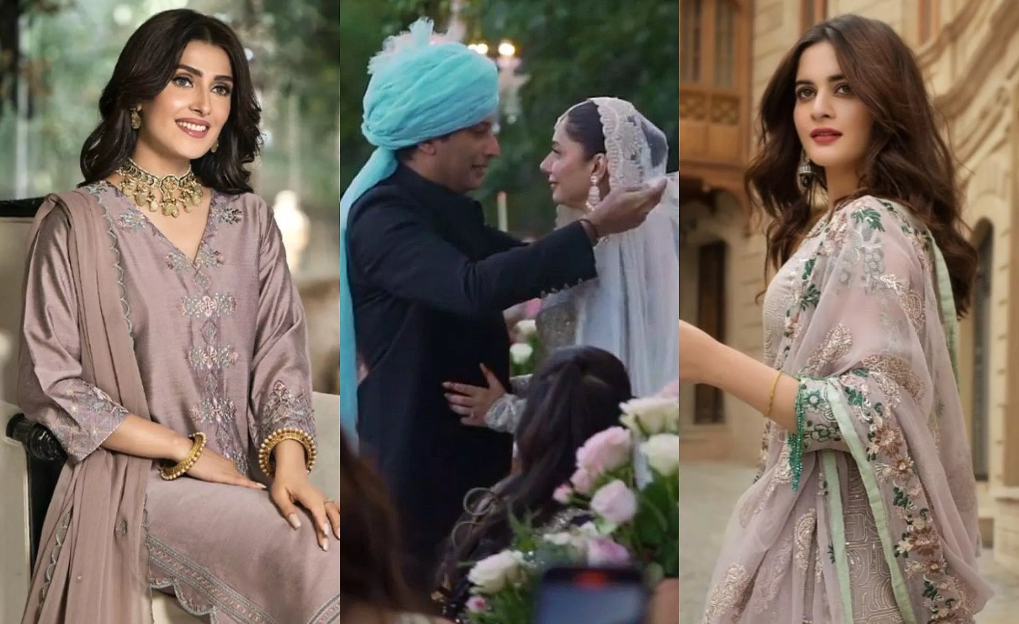 let s celebrate with her mahira khan s wedding brings fellow actors to tears