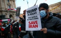 trump tells iranians to keep protesting says help is on its way