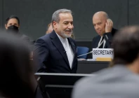 iran s foreign minister abbas araghchi smiles upon his arrival to deliver a speech during a session of the united nations conference on disarmament on the sideline of a second round of us iranian talks with washington pushing tehran to make a deal to limit its nuclear programme in geneva on february 17 2026 photo afp