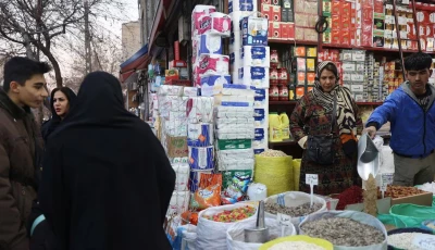 an iranian woman shops in a local market in tehran iran january 5 2026 photo majid asgaripour wana west asia news agency via reuters