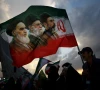 a man holds a flag with a picture of late leader of the islamic revolution ayatollah ruhollah khomeini late supreme leader of iran ayatollah ali khamenei and iran s new supreme leader mojtaba khamenei during a rally in tehran iran april 29 2026 photo reuters file