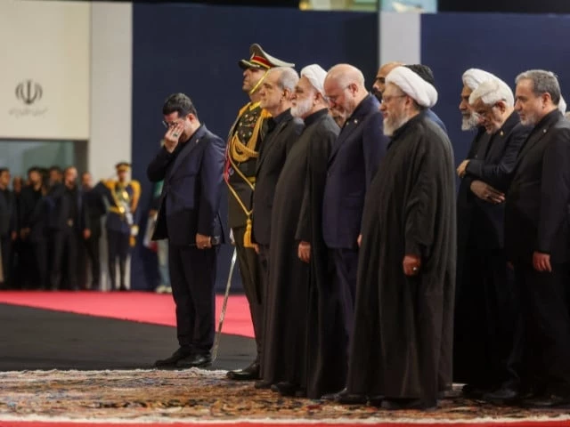 iranian president masoud pezeshkian foreign minister abbas araghchi chief justice gholam hossein mohseni ejei and parliament speaker mohammad bagher ghalibaf attend farewell ceremony for late supreme leader ayatollah ali khamenei in tehran iran july 3 2026 photo reuters iranian president masoud pezeshkian foreign minister abbas araghchi chief justice gholam hossein mohseni ejei and parliament speaker mohammad bagher ghalibaf attend farewell ceremony for late supreme leader ayatollah ali khamenei in tehran iran july 3 2026 photo reuters