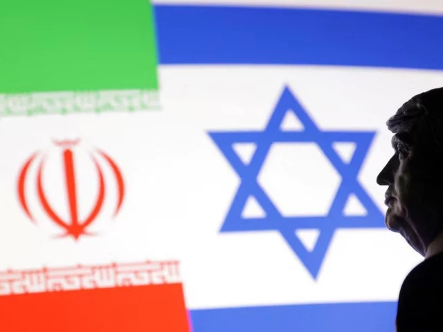 a 3d printed miniature model of u s president donald trump israel and iran flags are seen in this illustration taken june 18 2025 photo reuters a 3d printed miniature model of u s president donald trump israel and iran flags are seen in this illustration taken june 18 2025 photo reuters