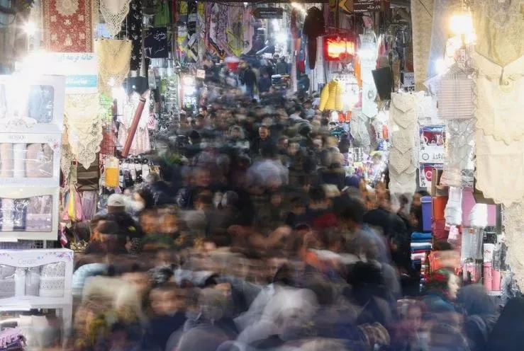 a long exposure image shows iranians walking through tehran bazaar in tehran iran february 1 2023 majid asgaripour wana west asia news agency photo reuters a long exposure image shows iranians walking through tehran bazaar in tehran iran february 1 2023 majid asgaripour wana west asia news agency photo reuters