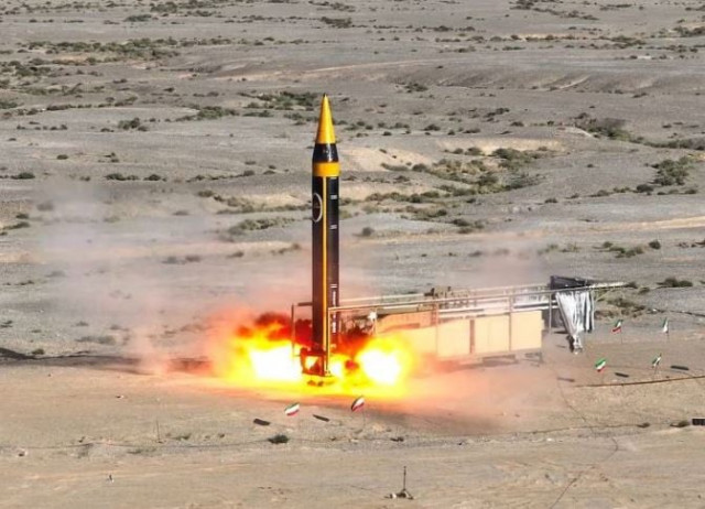 a new surface to surface 4th generation khorramshahr ballistic missile called khaibar with a range of 2 000 km is launched at an undisclosed location in iran in this picture obtained on may 25 2023 photo reuters a new surface to surface 4th generation khorramshahr ballistic missile called khaibar with a range of 2 000 km is launched at an undisclosed location in iran in this picture obtained on may 25 2023 photo reuters