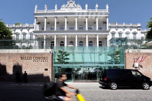 a general view shows palais coburg where closed door nuclear talks with iran take place in vienna austria august 4 2022 photo reuters a general view shows palais coburg where closed door nuclear talks with iran take place in vienna austria august 4 2022 photo reuters