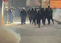 authorities used tear gas to disperse the protest in tehran photo afp