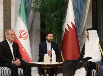 iran s pezeshkian arrives in qatar to discuss middle east tensions iran s pezeshkian arrives in qatar to discuss middle east tensions