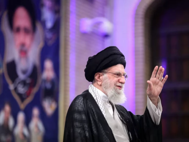 iran s supreme leader ayatollah ali khamenei waves during a meeting in tehran iran may 20 2025 photo reuters iran s supreme leader ayatollah ali khamenei waves during a meeting in tehran iran may 20 2025 photo reuters