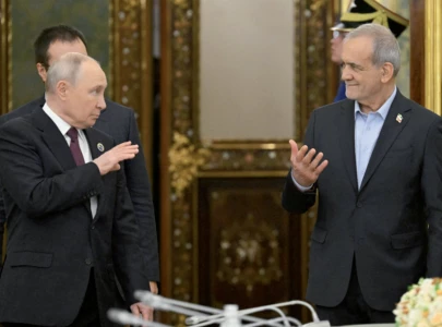iran blames us for regional wars pezeshkian putin discuss bilateral ties