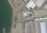 damaged site a satellite image shows damage at the control tower in the port of chabahar iran photo reuters