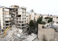 a view of a residential building that was damaged by a strike amid the us israeli conflict with iran in tehran photo reuters