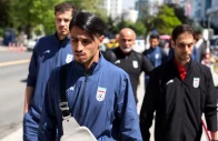 soccer football   iran players and staff in ankara for visa procedures ahead of the world cup   ankara turkey   may 21 2026 iran s ali alipour and staff arrive at the canada embassy for visa procedures ahead of the world cup reuters