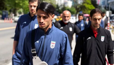 soccer football   iran players and staff in ankara for visa procedures ahead of the world cup   ankara turkey   may 21 2026 iran s ali alipour and staff arrive at the canada embassy for visa procedures ahead of the world cup reuters