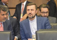 deputy foreign minister kazem gharibabadi is pictured here on the right photo anadolu agency