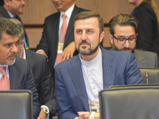 deputy foreign minister kazem gharibabadi is pictured here on the right photo anadolu agency deputy foreign minister kazem gharibabadi is pictured here on the right photo anadolu agency