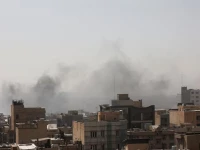 smoke rises following an explosion after israel and the us launched strikes on iran in tehran iran february 28 2026 photo reuters