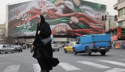 an iranian woman walks on a street in tehran iran january 19 2026 photo wana reuters