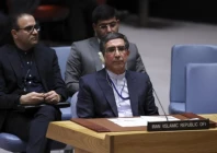 iran s gholam hossein darzi at the unsc photo express