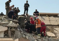 security forces and emergency personnel at the site of a united states saudi arabia attack in iraq s dayala province july 29 2026 photo afp