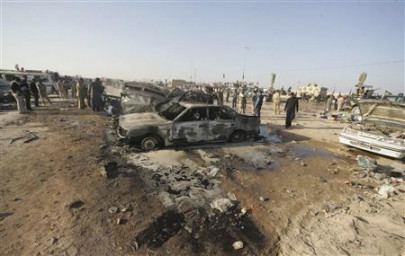 iraq atrocity separate bomb attacks kill 45 in karbala