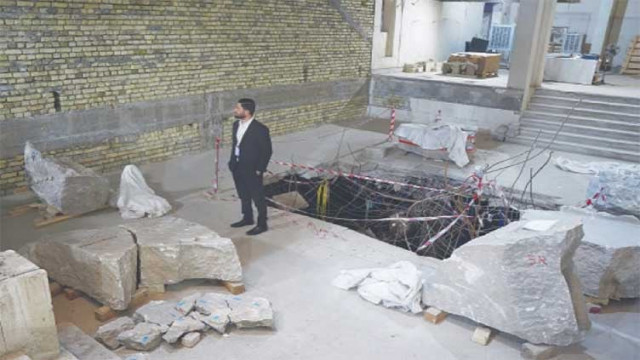 iraqi museum damaged by is works toward reopening photo afp iraqi museum damaged by is works toward reopening photo afp