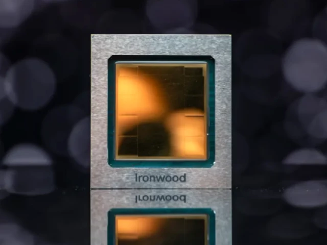 alphabet s on wednesday unveiled its seventh generation artificial intelligence chip named ironwood photo google blog alphabet s on wednesday unveiled its seventh generation artificial intelligence chip named ironwood photo google blog