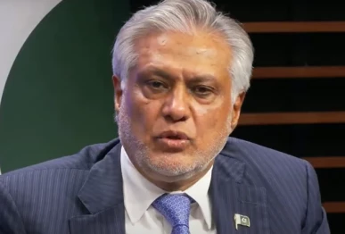 deputy prime minister and foreign minister senator mohammad ishaq dar photo screengrab