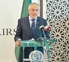 deputy prime minister and foreign minister ishaq dar briefs members of the diplomatic corps at the foreign office in islamabad on the first anniversary of marka e haq on tuesday photo x fo deputy prime minister and foreign minister ishaq dar briefs members of the diplomatic corps at the foreign office in islamabad on the first anniversary of marka e haq on tuesday photo x fo