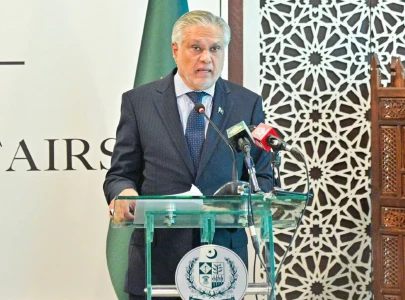 fm dar hopeful of progress in us iran talks urges peaceful settlement through negotiations
