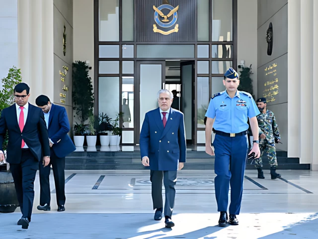 pakistan s deputy prime minister ishaq dar second left is seen at nur khan airbase in rawalpindi pakistan on november 17 2025 leaving for moscow to attend the sco summit photo gop pakistan s deputy prime minister ishaq dar second left is seen at nur khan airbase in rawalpindi pakistan on november 17 2025 leaving for moscow to attend the sco summit photo gop